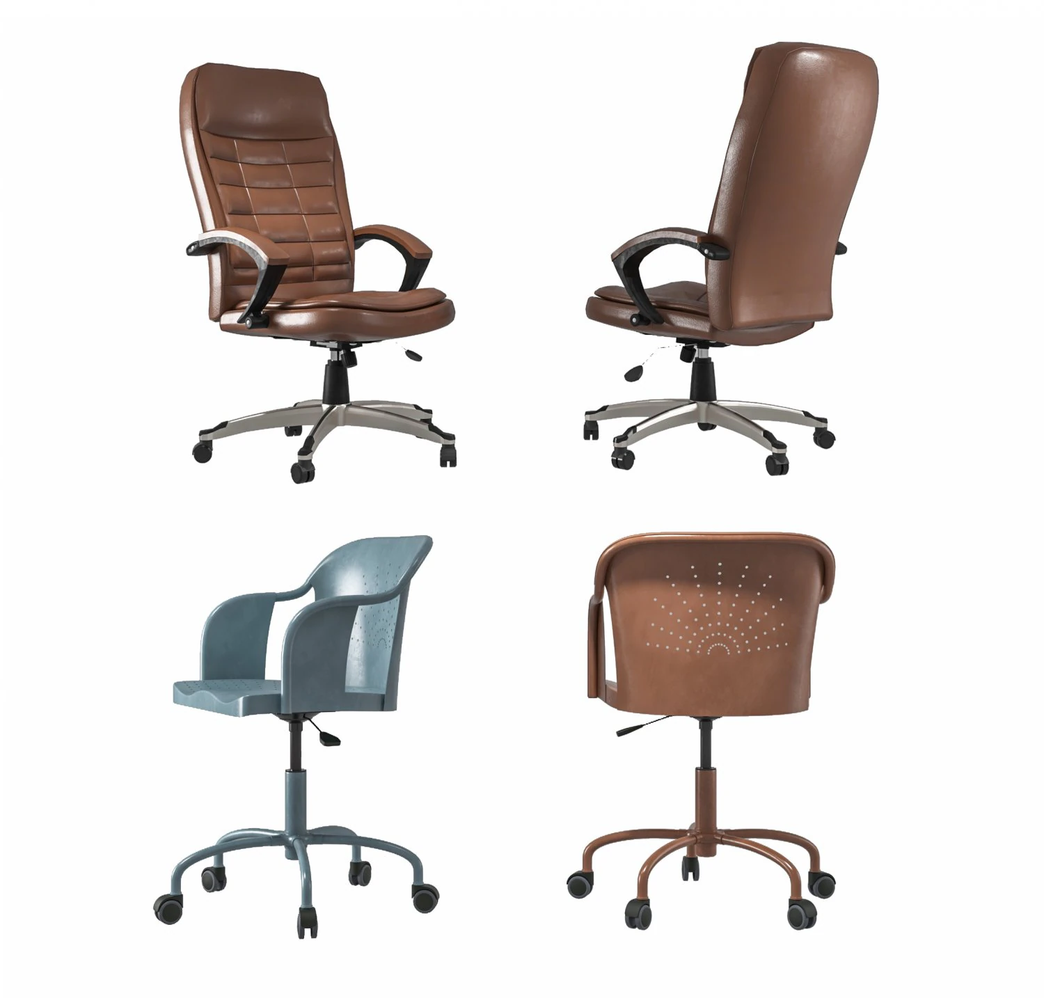 modern chair 3D Model .c4d .max .obj .3ds .fbx .stl .blend 