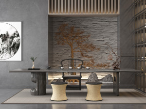 modern office Modèle 3D