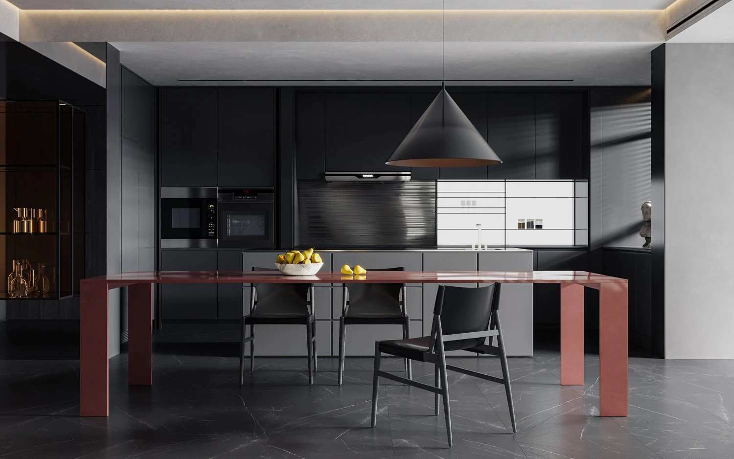 modern restaurant 3D Model .c4d .max .obj .3ds .fbx .stl .blend 
