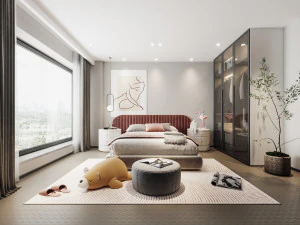 modern children room 3D Model