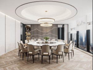 modern restaurant 3D Model