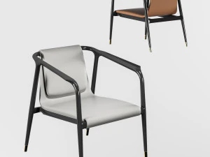 현대 의자 3D 모델