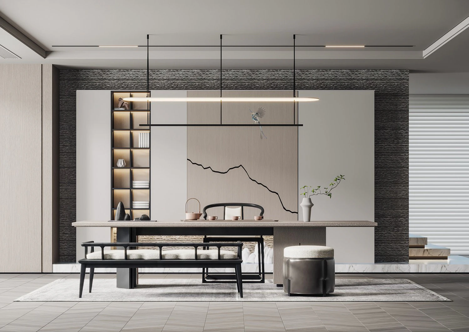 modern office 3D Model .c4d .max .obj .3ds .fbx .stl .blend 