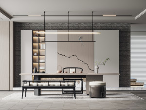 modern office Modèle 3D
