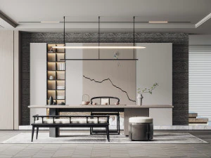 ufficio moderno Modello 3D