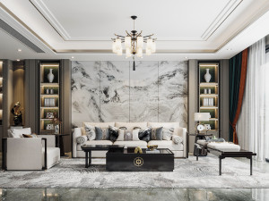 modern living room Modelo 3D