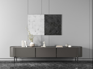 modern tv cabinet Modelo 3D