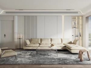 modern living room 3D Model