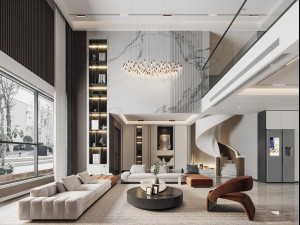 modern living room 3Dモデル