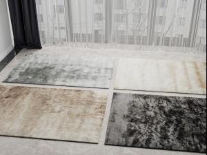 modern carpet 3D Model