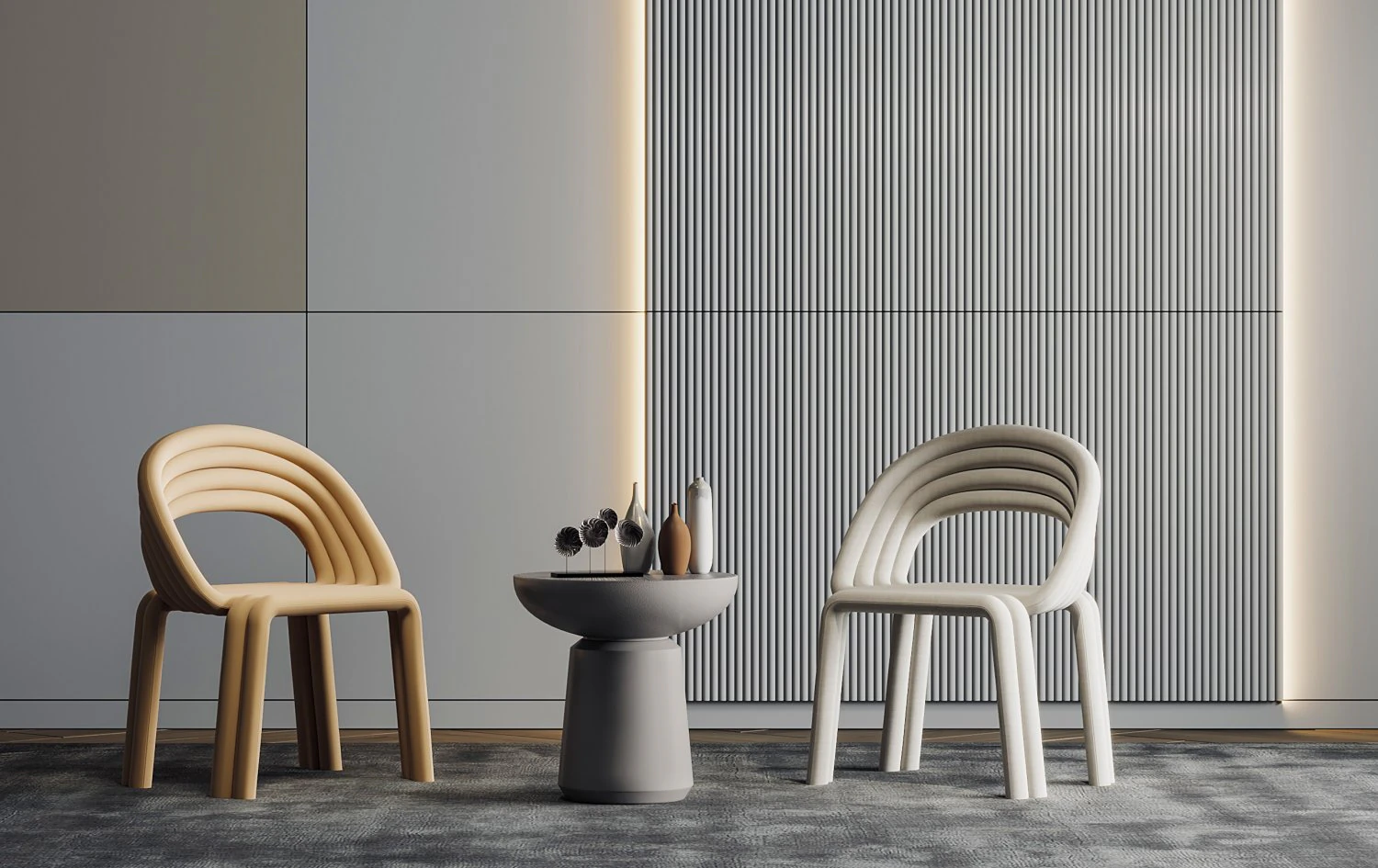 modern chair 3D Model .c4d .max .obj .3ds .fbx .stl .blend 