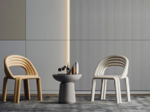 モダンな椅子 3Dモデル