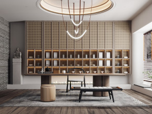 modern office 3D Модель