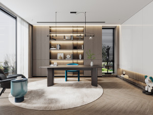 modern office Modelo 3D