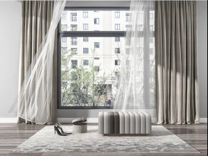 сучасна штора 3D Модель