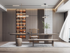 modern office Modelo 3D