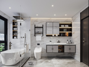 modern bathroom 3D 모델
