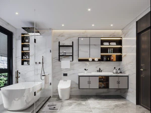 banheiro moderno Modelo 3D