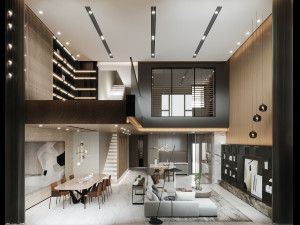 Modern living room 3D Модель