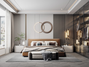 Modern bedroom 3D 모델