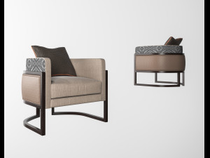 Modern sofa 3D Model