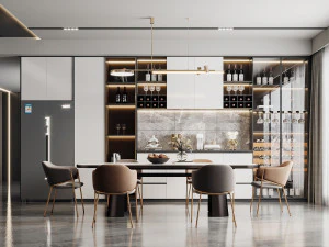 Modern restaurant 3D Model