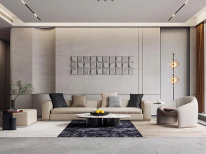 Soggiorno moderno Modello 3D