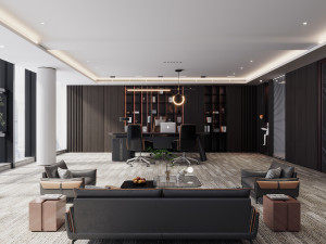 Modern office 3D 模型