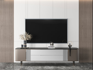 Modern TV cabinet 3D Model