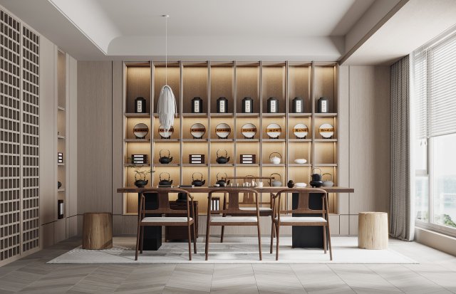 Modern office 3D Модель .c4d .max .obj .3ds .fbx .stl .blend 
