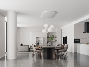 Modern restaurant 3D Model