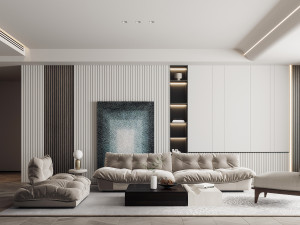 Modern living room Modèle 3D