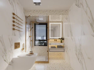 Bagno moderno Modello 3D