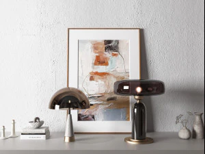 Lampada da tavolo moderna Modello 3D