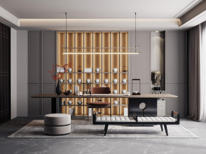 Modern office Modèle 3D