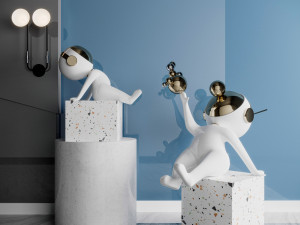 Modern sculpture Modelo 3D