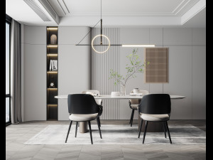 Modern restaurant 3Dモデル