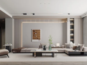 Modern living room 3D Model