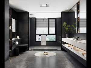Modern banyo 3D Model
