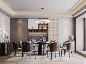 Modern restaurant 3Dモデル