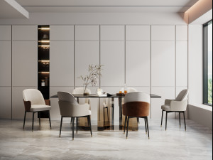 Modern restaurant Modèle 3D