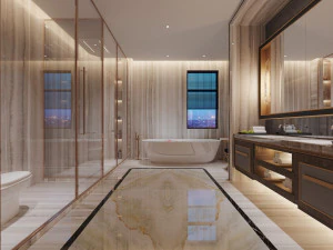 Modern bathroom 3D Model