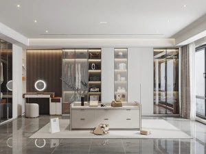 Modern cloakroom 3D Model