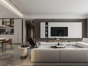 Modern living room 3D Model