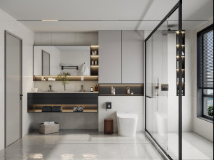 Modern bathroom 3D Model