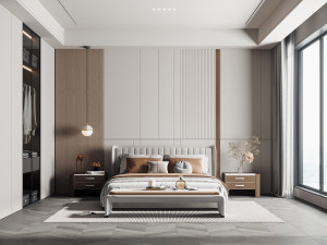Modern bedroom Modelo 3D