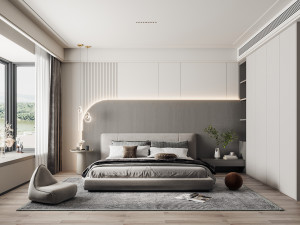 Modern bedroom 3D Model