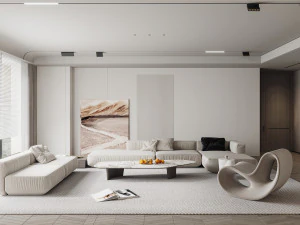 Modern living room 3D Model
