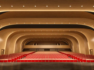 Modern multifunctional hall 3D Model
