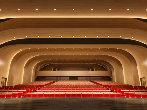 モダンな多目的ホール 3Dモデル